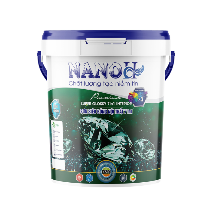 Sơn siêu bóng nội thất 7in1